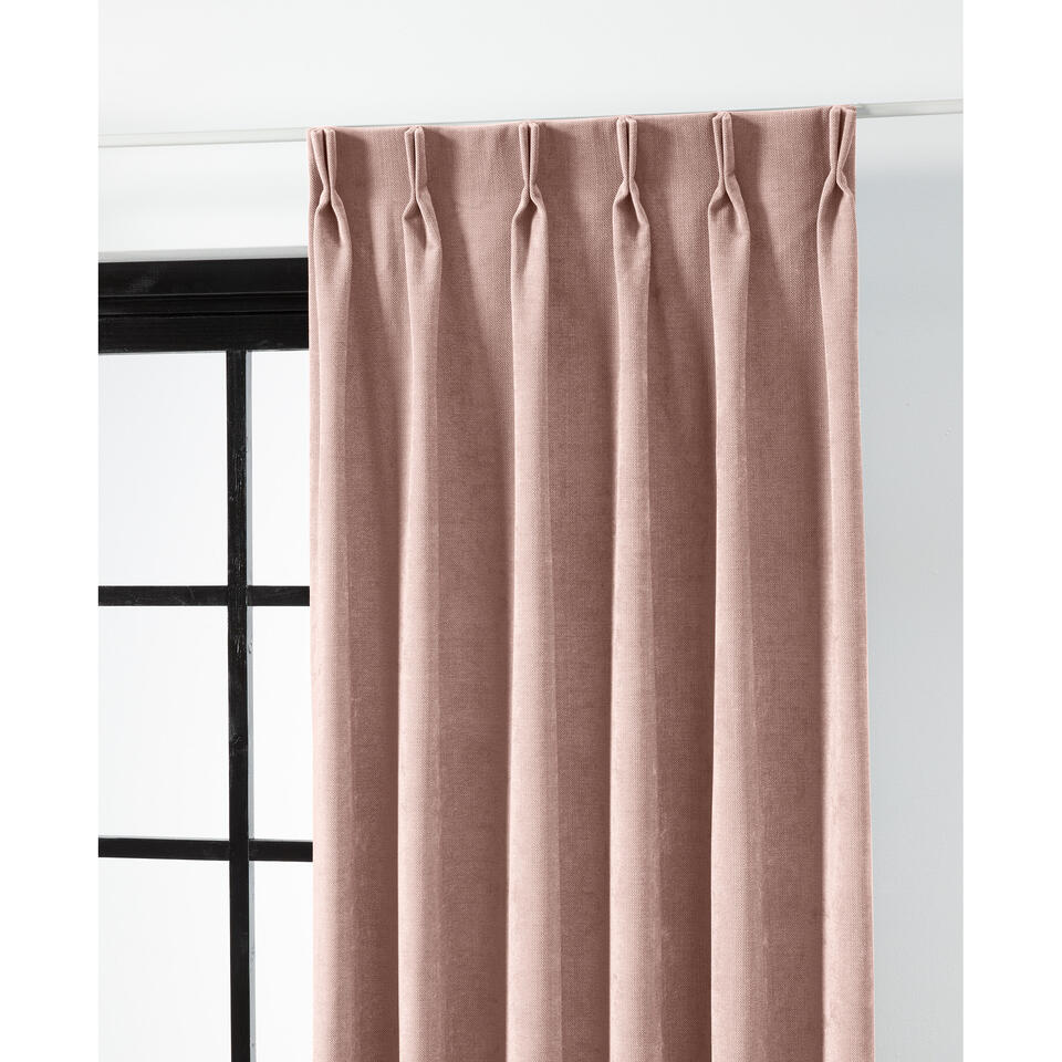 roze gordijnen kwantum