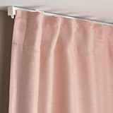 roze gordijnen ikea